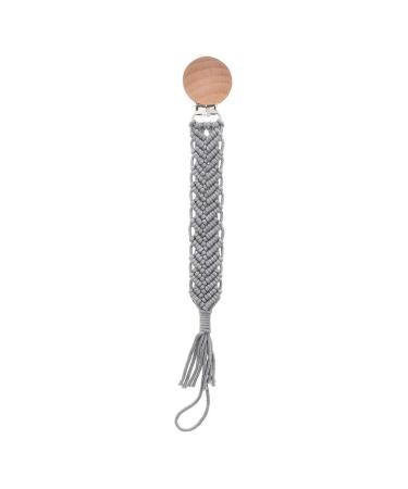 TIAN-K Cotton Pacifier Chain | Woven Baby Pacifier Holder | Stylish & Durable Pendant for Nipples - Buy Online on SooperMarket.com