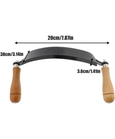 Professional 8-Inch Autwekm Train Knife for Woodworking | Straight & Curved Tool for Wood Processing & Indentation - Buy Online on SooperMarket.com