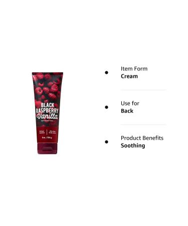 Bath and Body Works Black Raspberry Vanilla Ultra Shea Body Cream 2019 Edition - 8 Ounce - Buy Online on SooperMarket.com