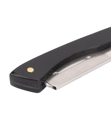 Stainless Steel Beard Blade Holder - Foldable Manual Razor Stand for Men | Durable Hairdresser Cutter Rack - Buy Online on SooperMarket.com