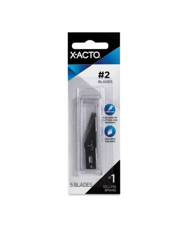 X Acto X202 5 Pack No. 2 Large Fine Point Blade