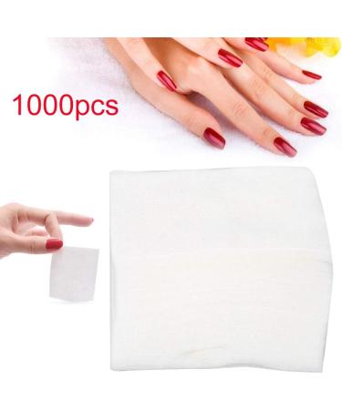 1000Pcs Disposable Cotton Pads for Makeup Removal & Nail Polish Wipes | Soft Absorbent Cotton Wipes for Face & Sun Repair Ideal for Easy Cleaning - Buy Online on SooperMarket.com