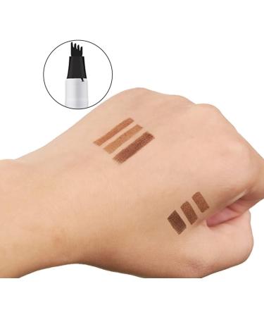 Waterproof Brow Pen Eyebrow Pen Waterproof Eyebrow Pencil for Professional Makeup Natural Brow 3pcs - Buy Online on SooperMarket.com