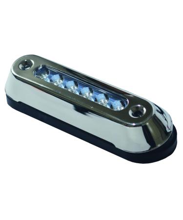 T-H Marine Stainless Steel Oval LED Underwater Light Blue