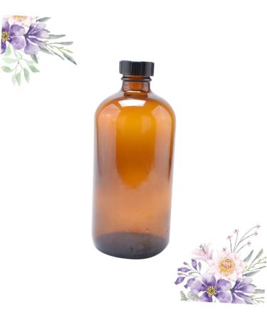 Cabilock Sealing Glass Bottle 4pcs Sealing Honey Pot Glass Water Bottle Glass Container Kit Glass Bottle With Cover Plastic Cap - Buy Online on SooperMarket.com