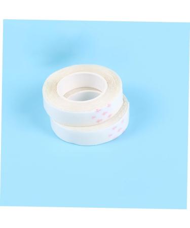 NOLITOY Double-Sided Hair Extension Tape - 2 Rolls Seamless Toupee Tape for Women | Front Lace Hair Accessory - White Size 1 - Buy Online on SooperMarket.com