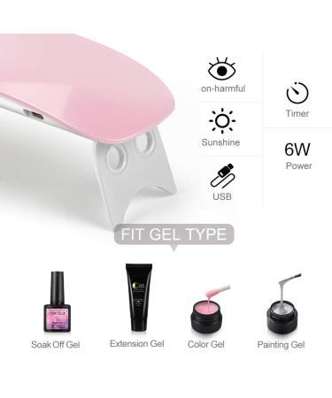 COSCELIA UV/LED Nail Lamp for Gel Nails - Perfect for Manicure & Pedicure at Home | International Shipping Available - Buy Online on SooperMarket.com