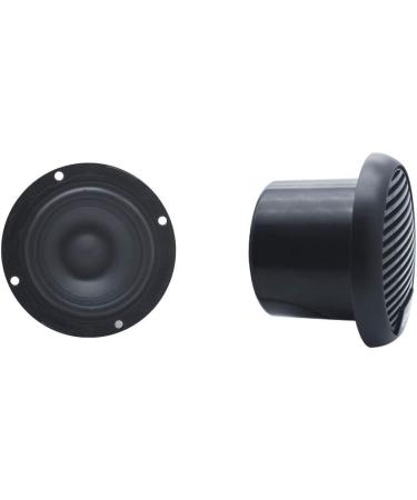 Herdio 3 Waterproof Marine Speakers - 2-Way Full Range Stereo System, 140W MAX Power (Pair) | Motorcycle, Boat, UTV, ATV, Golf Cart Speaker for Powersports & Spa - Black - Buy Online on SooperMarket.com