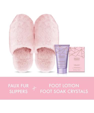 Baylis & Harding Jojoba Vanilla & Almond Oil Luxury Slipper Gift Set - Vegan Friendly | Pack of 1 - Buy Online on SooperMarket.com