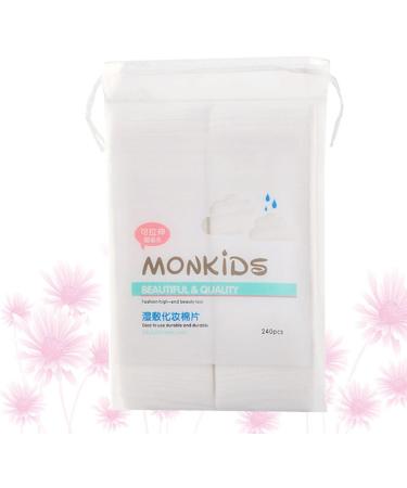 720 Pcs Makeup Accessories - Lint-Free Wipes Facial Cotton Pads & Nail Polish Remover - Ideal for Makeup Application and Removal - Buy Online on SooperMarket.com