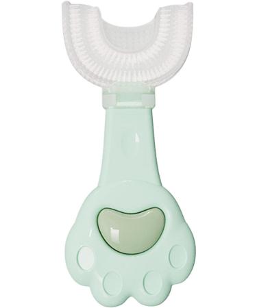 Kids U Shaped Toothbrush Children U Shape Toothbrush | Food Grade Silicone Kids Toothbrushes 360 Degree U Shape Toothbrush for Kids Baby Toddler Nicything Green 1 count (Pack of 1) - Buy Online on SooperMarket.com