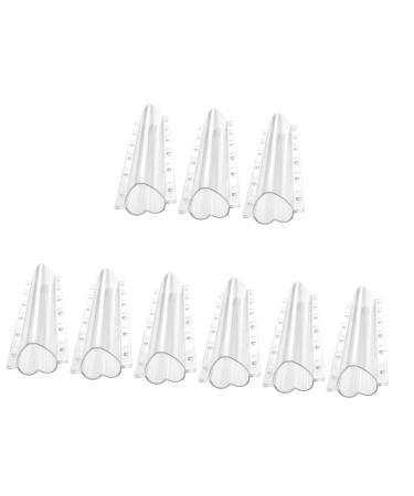 Mipcase 9 Pcs Vegetable Shaping Mold Moulds Fruit Growing Shaper Vegetable Molds Star Metal Rod Stereotypes