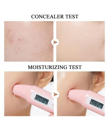 Moisturizing CC Cream & Mushroom Head Foundation Set | Long Lasting Matte Makeup | BliBling Concealer Duo - Natural Shade | 2PCS - Buy Online on SooperMarket.com
