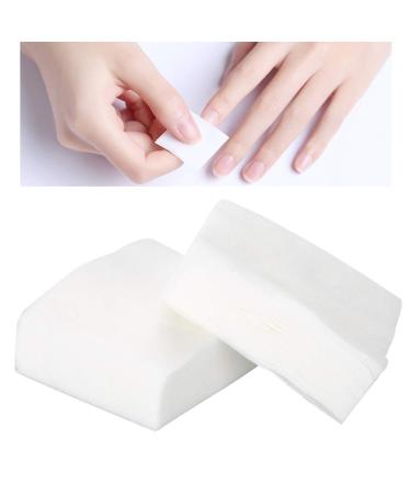 Disposable cotton pads 1200/1600 pieces thin absorbent cotton pads for thorough make -up cleaning for removing face make -up and polis nails (1600PCs)