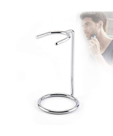 Premium Silver Stainless Steel Razor Stand | Non-Slip Men s Shaving Brush Holder | International Shipping Available - Buy Online on SooperMarket.com