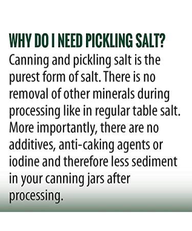 Caravel Gourmet Pickling & Canning Sea Salt - Fine Grain Salt for Home Curing - Non-Iodized  Gluten Free  No Additives  No Bleaching - Kosher Canning Kit Essential for Homemade Brine - (1lb Shaker) Pickling & Canning 1 Pou - Buy Online on SooperMarket.com
