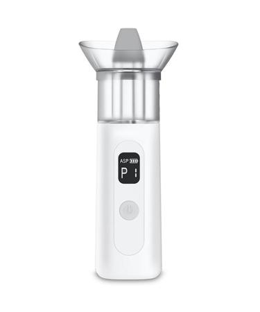 Neti Pot Sinus Rinse Bottle Portable Electric Nasal Irrigator Sinus Rinse Kit with 3 Modes 120S Intelligent Timing 15ml Water Tank Wastewater Auto-Recycling for Sinusitis Sneezing Allergic Rhin