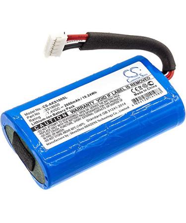 2600mAh Battery Replacement for Anker SoundCore Boost 2S18650 (7.4V)