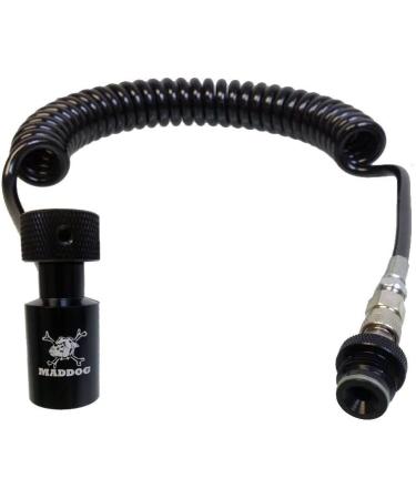 Maddog Heavy Duty Paintball Tank Remote Coil - CO2 / HPA Compressed Air Quick Disconnect - Buy Online on SooperMarket.com