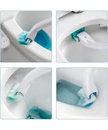 Disposable Toilet Bowl Brush Toilet Cleaning System Toilet Cleaning System Starter Kit Replaceable Concentrated Detergent Head Bathroom Disinfecting Toiletwand - Buy Online on SooperMarket.com