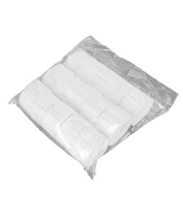 1000 pieces of high -suction tooth roll rollers nosebleed plugs made of pure cotton with clips quick relief easy to use (3.8 cm)