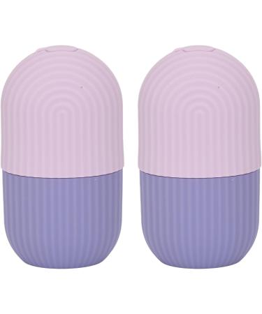 Buy Ice Facial Roller Set - 2 Elastic Ice Rollers for At-Home Use | Purple Color | Best Cooling Massage Tool for Glowing Skin - Buy Online on SooperMarket.com