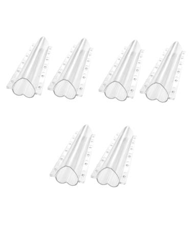 Kisangel 6 Pcs Vegetable Shaping Vegetables Cucumbers White Cake Fruit Tools Planter Ice Cubes