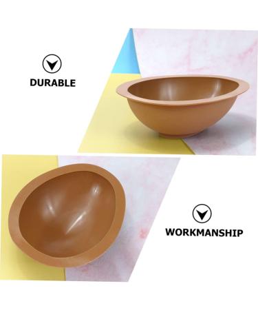 IMIKEYA Egg Silicone Mold Handmade Soap Easter Egg Resin Easter Chocolate Molds Candy Easter Party Molds Bistuit Easter Egg Cake Silicone Dessert Molds Egg Shape Mousse Cake Silica Gel 3D 12.3X9.5X4CM Coffee - Buy Online on SooperMarket.com