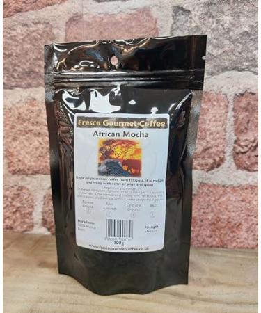 Coffee Bean - African Mocha Ground for Espresso Coffee maker 1kg 1.0 Kilograms