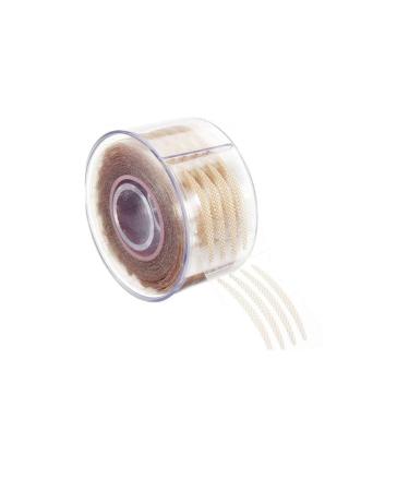 300 Pairs Adhesive Invisible Fiber Double Eyelid Tape Stickers - Waterproof Eye Tape Natural Complexion with Y Shaped Fork (Silm)