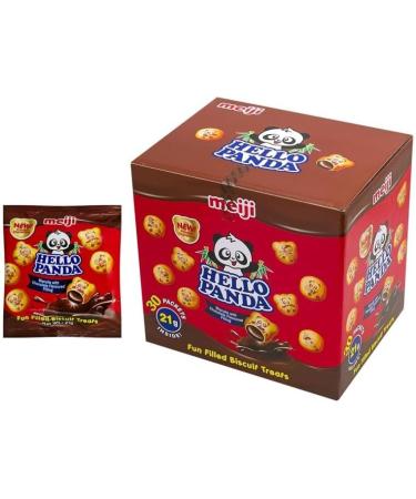 Hello Panda Chocolate Biscuits - 2 Box Bundle 1.26 Kg - Snack Pack 2 x 30 x 21g Gift Idee  - Buy Online on SooperMarket.com