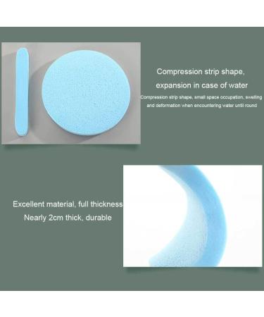 Dajidafu 108 Pieces Compressed Facial Sponge Makeup Removal Cleaning Exfoliating Pad Home Travel Wash Face Supplies for Women - Buy Online on SooperMarket.com