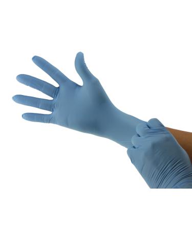 BeeSure BE1118 Nitrile Powder Free Exam Gloves Large (Pack of 100) - 100 Count - Buy Online on SooperMarket.com