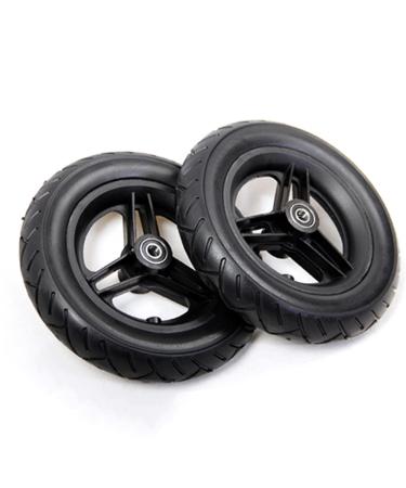 Wheelchair Front Wheel 1 Pair Electric Wheelchair Front Wheels 10Inch Heavy Duty Replacementer Wheel Wheelchair Solid Tire for Rollator