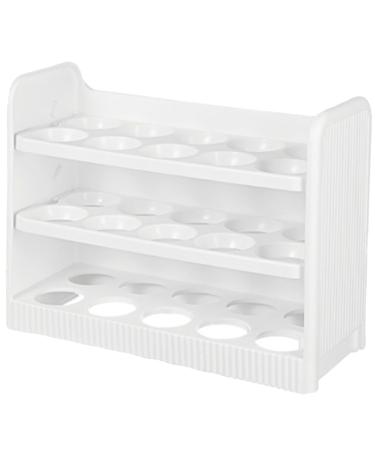 KOMBIUDA Egg Storage Box Egg Holder for Fridge Eggs Egg Preservation Tray Household Egg Container Egg Box Dog