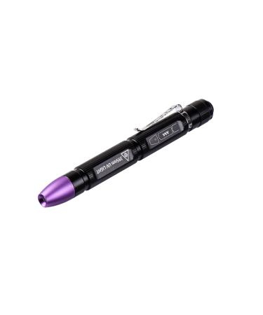 Weltool M6-UV Penlight black light 395nm UV LED black light Ultraviolet Stift Lights for DIY Nail Art Hotel Inspection Fraudulent Documents and Banknotes Pet Urine and Skin conditions