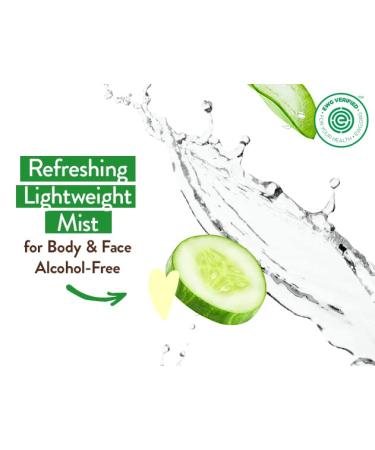 Babo Botanicals After Sun Soothing Mist - Organic Aloe Vera & Cucumber - For Face, Body, Sensitive Skin - EWG Verified - Alcohol-Free - 8 oz - Buy Online on SooperMarket.com
