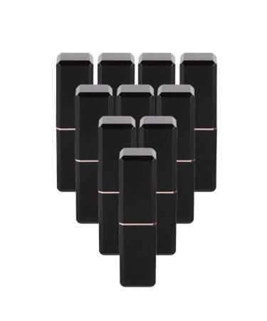 ANGGREK 10pcs DIY Cosmetic Lipstick Empty Tubes Homemade Lipstick Container Tubes