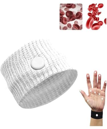 JHIALG Blood Sugar Management Bracelet Promote Relaxation Acupressure Nylon Lightweight White Tools Color For Auxiliary Body Wristband weimax Therapeutic Blood ear Naturally Blood Carbon Weimax Thera - Buy Online on SooperMarket.com