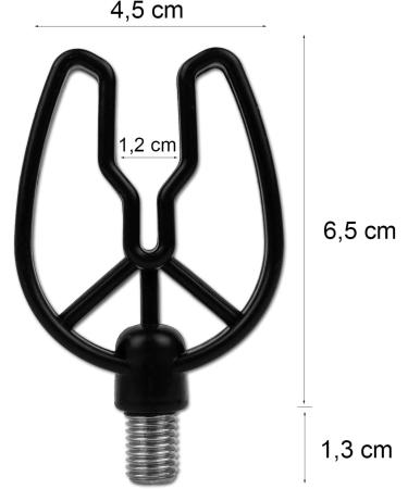 Buy Deluxe Butt Grip Rod Rest Holder - Fluo Camou Rod Pod U/V Form | International Shipping Available - Buy Online on SooperMarket.com