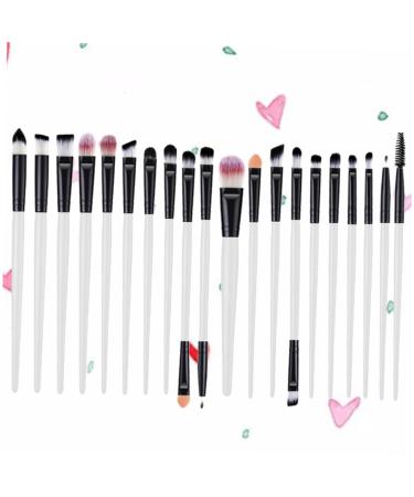 Shop Housoutil 60 Pcs Eyeshadow & Eyelash Brush Kit - Portable Makeup Accessories for Women | International Shipping - Buy Online on SooperMarket.com