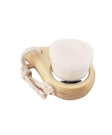 Facial Cleanser Brush with Wood Handle Cleansing Soft Bristle Face Care Clean Tool for Women Men Face Care Clean Tool
