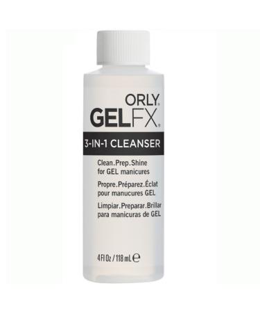 Orly Gel Fx 3-in-1 Cleanser, 16 Fluid Ounce