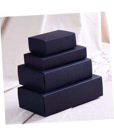 KOMBIUDA 20pcs Mini Boxes Paper Boxes for Wedding Favor Boxes Kraft Paper Drawer Tea Travel Size 3 Black - Buy Online on SooperMarket.com