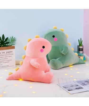 NatureMan Cute Dinosaur Plush Toy - Soft and Kawaii Stuffed Animal Doll for Children's Room Decor (Green) - Buy Online on SooperMarket.com