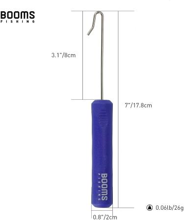 Booms Fishing R05 Fish Hook Remover Dehooker 7 inch - Portable Saltwater & Freshwater Quick Removal Tool - 2pcs Blue - Buy Online on SooperMarket.com