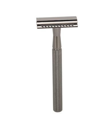 Double-sided vintage metal beard trimmer for men and women. Practical and easy to use. Washable (black)