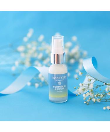 Turmeric Serum for Glowing Skin - Lightweight Anti-Aging Face Serum with Tea Tree Oil & Aloe Vera | Perfect for Sensitive Skin | 1oz - Buy Online on SooperMarket.com