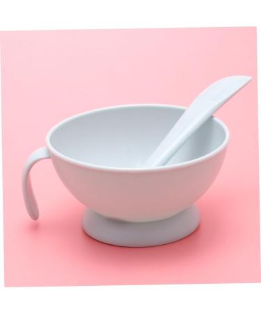 minkissy 1 Set Spatula Bowl Facial Stick Facial Spoon Measuring Spoons DIY Cosmetic Tool Kit DIY Facemask Kit Cosmetology Kit Facial Bowl Mix Brush 12X12cm Blue - Buy Online on SooperMarket.com