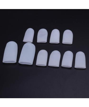 FOMIYES 15 Pairs Gel Toe Caps - Callus & Blister Silicone Protectors for Women/Men - Buy Online on SooperMarket.com